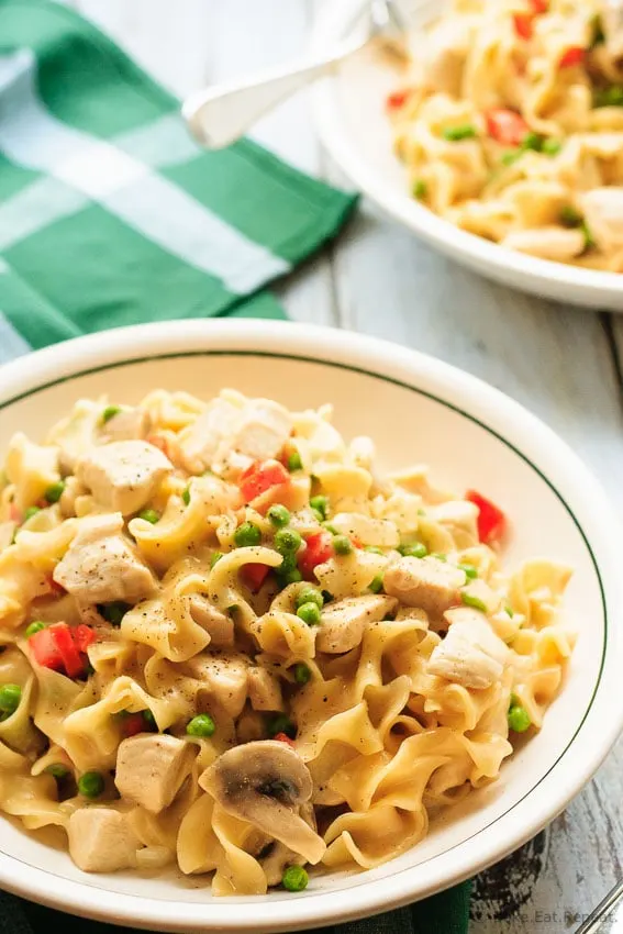 Hazelnut Chicken One Pot Pasta