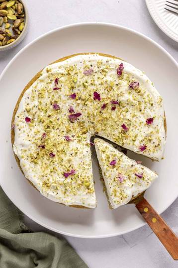 Moist Pistachio Cake From Scratch 