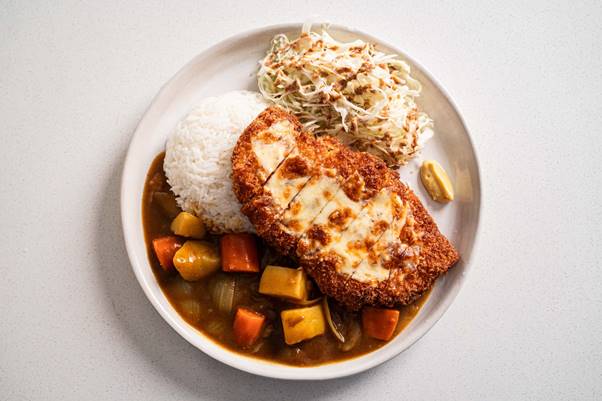 Cheese Katsu Curry with Melty Center