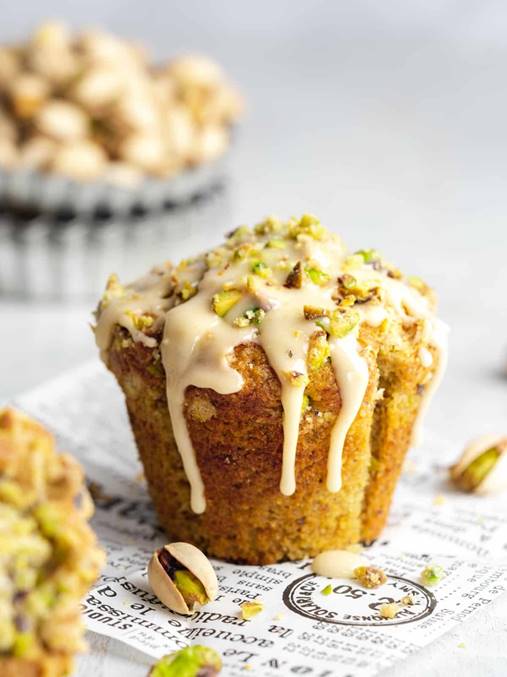 Vegan Pistachio Muffin