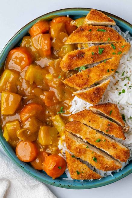 Cooking With Ayeh's Crispy Tofu Katsu Curry
