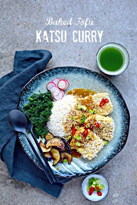 Food to Glow's Baked Tofu Katsu Curry