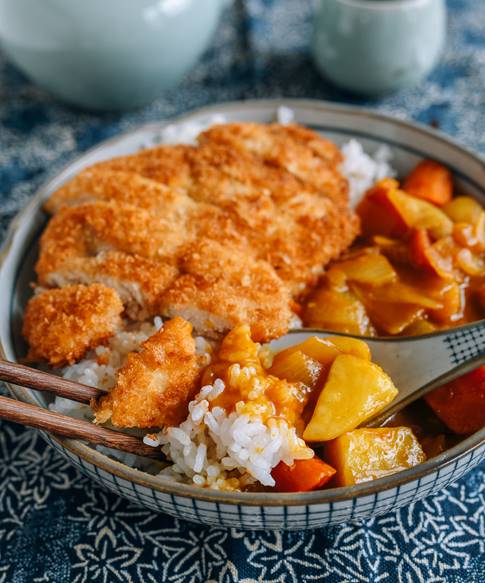 Crispy Chicken Katsu Curry Rice