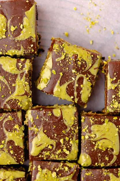 Pistachio Brownies 