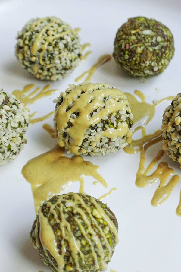 Pistachio Energy Balls 