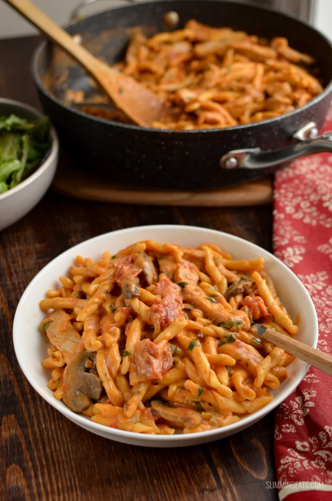 Creamy One Pot Pork Pasta