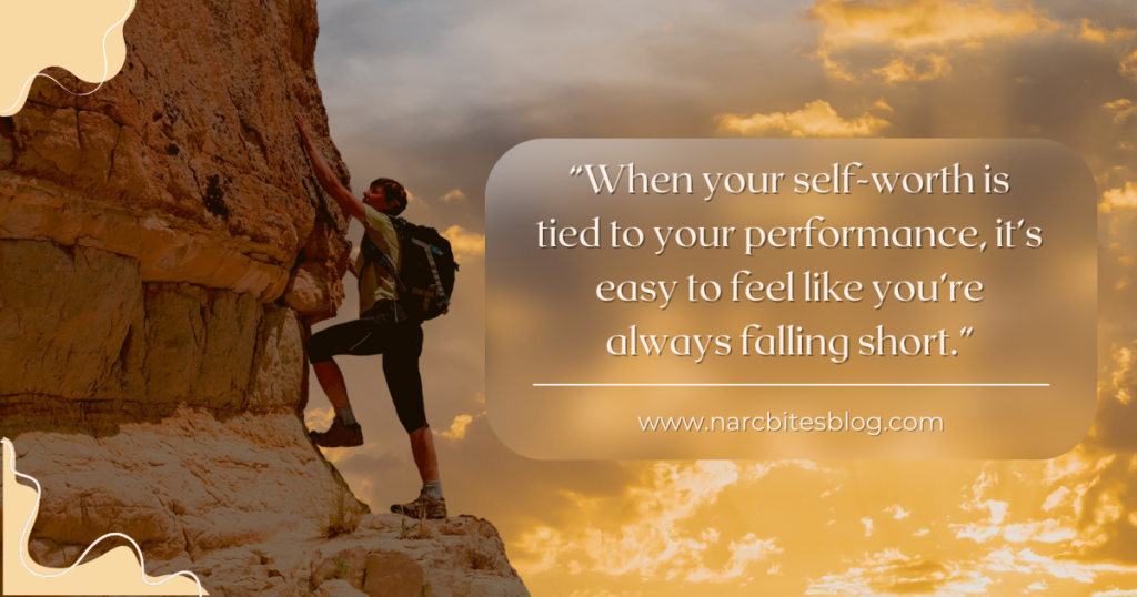"Perfectionism is the mountain with no summit—you climb, and climb, and it still whispers: not enough."