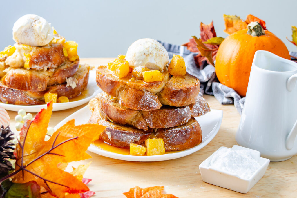 Pumpkin French Toast Casserole