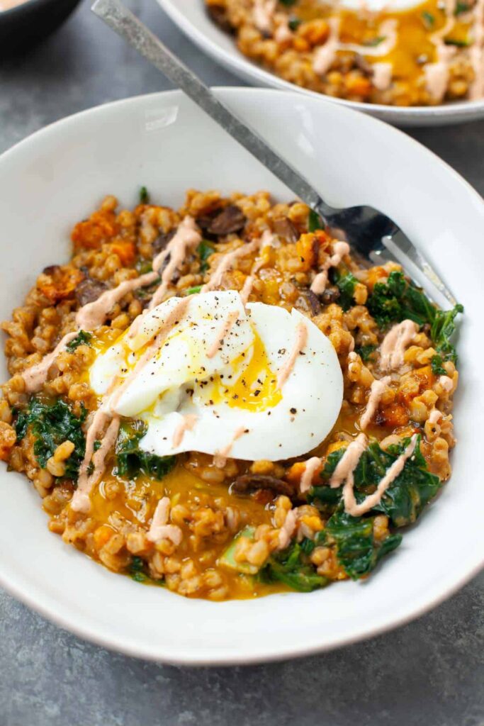 Farro Breakfast Bowl