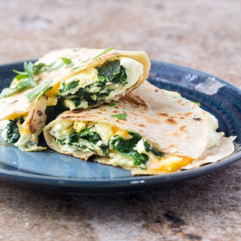 Healthy Breakfast Quesadilla